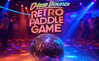 Image Disco Bounce Retro Paddle Game