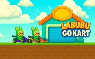 Image Labubu Gokart