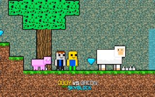 Image Obby vs Bacon MCSkyblock