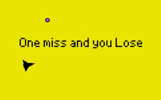 Image One Miss and You Lose